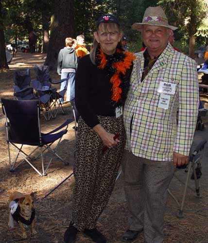 Bob, Sharon & Poky In Costume