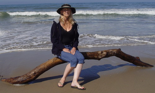 Sharon At The Beach